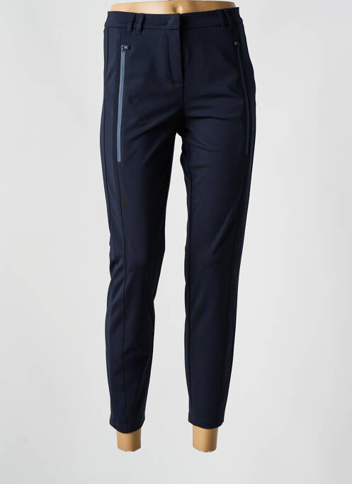 Pantalon 7/8 stretch taille normale bleu TUZZI femme