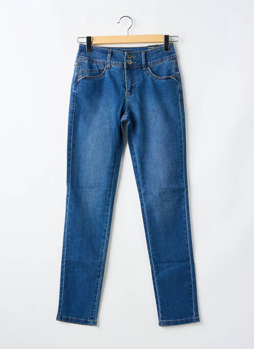 Jeans coupe slim bleu IMITZ pour femme