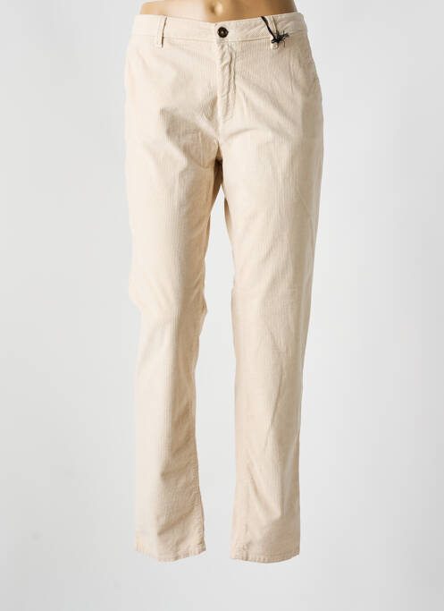 Pantalon droit beige IMPAQT pour femme
