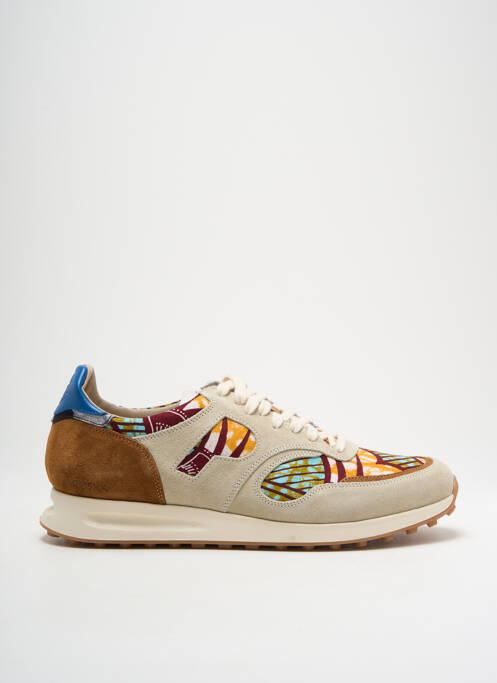 Baskets marron PANAFRICA pour homme