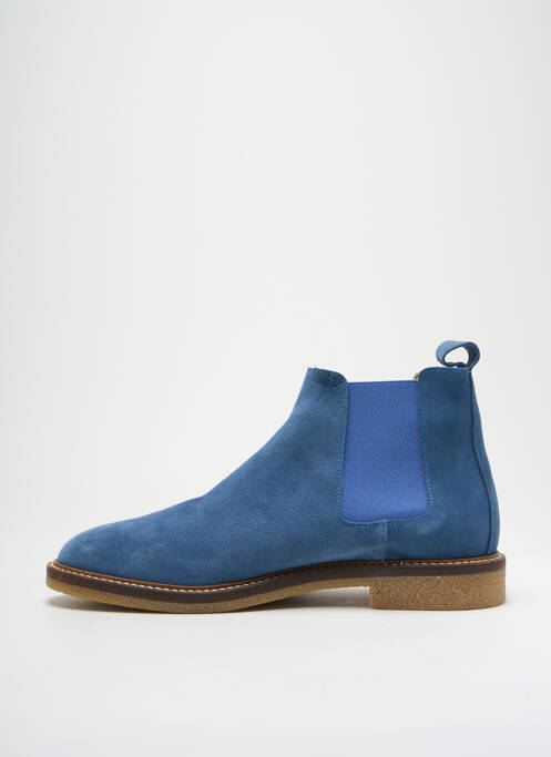 Bottines/Boots bleu UN'CHROME pour homme