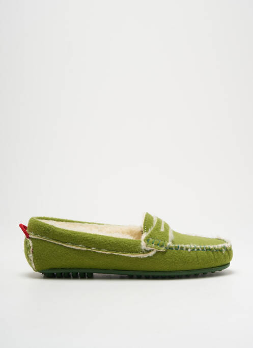 Chaussons/Pantoufles vert UN'CHROME pour femme