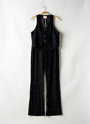 Ensemble pantalon noir ANGELA DAVIS pour femme seconde vue