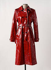 Imperméable rouge LUMINA pour femme seconde vue
