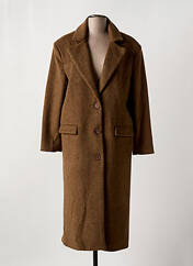 Manteau long marron LUMINA pour femme seconde vue