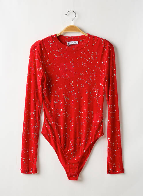 Body rouge CHANCE OFF pour femme