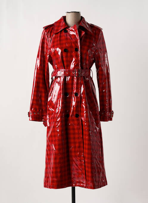 Imperméable rouge LUMINA pour femme