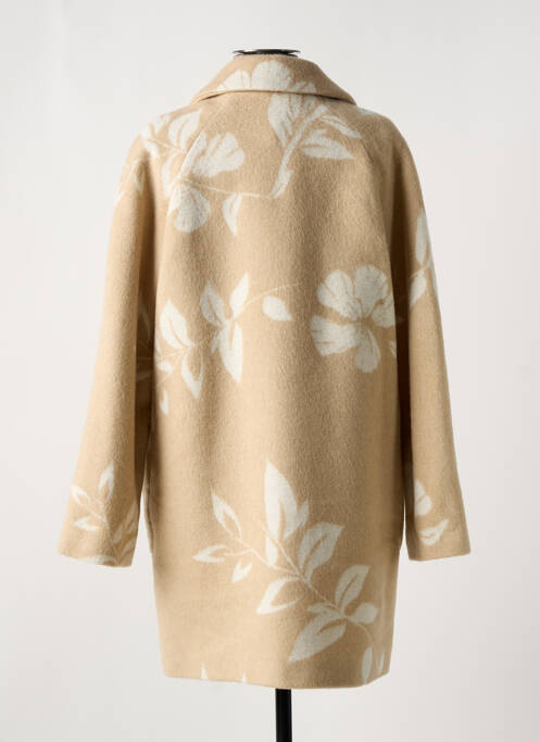 Manteau long beige DIANA GALLESI pour femme