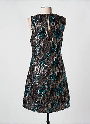 Robe courte sans manche sans manche noir CIVICO 1 femme