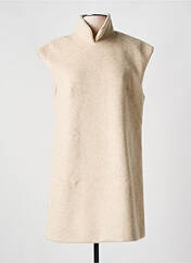 Robe courte beige LUMINA pour femme seconde vue