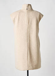 Robe courte beige LUMINA pour femme seconde vue