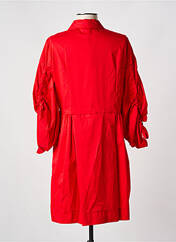 Robe courte rouge ANGELA DAVIS pour femme seconde vue