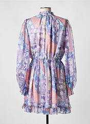 Robe courte violet CHANCE OFF pour femme seconde vue