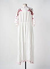 Robe longue blanc CIVICO 1 pour femme seconde vue