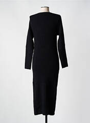 Robe longue noir ANGELA DAVIS pour femme seconde vue