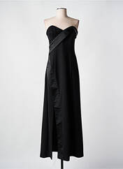 Robe longue noir THE LULÙ pour femme seconde vue
