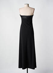 Robe longue noir THE LULÙ pour femme seconde vue