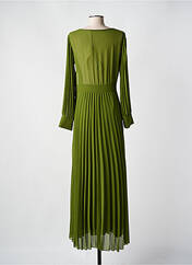 Robe longue vert ANGELA DAVIS pour femme seconde vue