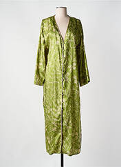 Robe longue vert THE LULÙ pour femme seconde vue