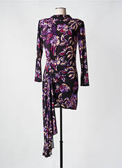 Robe longue violet THE LULÙ pour femme seconde vue