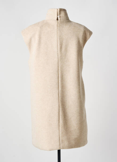 Robe courte beige LUMINA pour femme