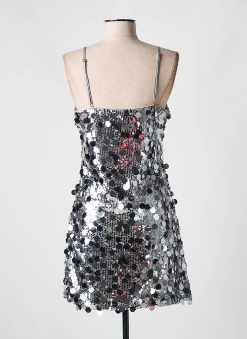 Robe courte gris DE ROYAL pour femme