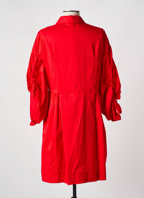 Robe courte rouge ANGELA DAVIS femme