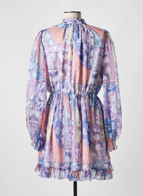 Robe courte violet CHANCE OFF pour femme