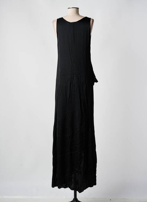Robe longue noir ANGELA DAVIS pour femme