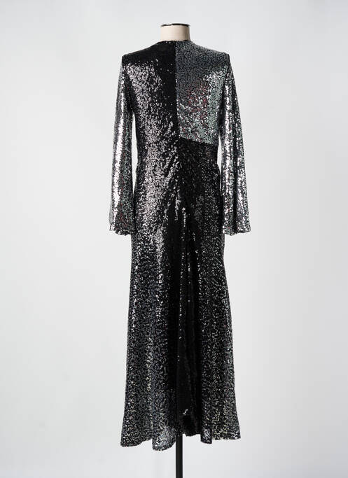 Robe longue noir LUMINA femme