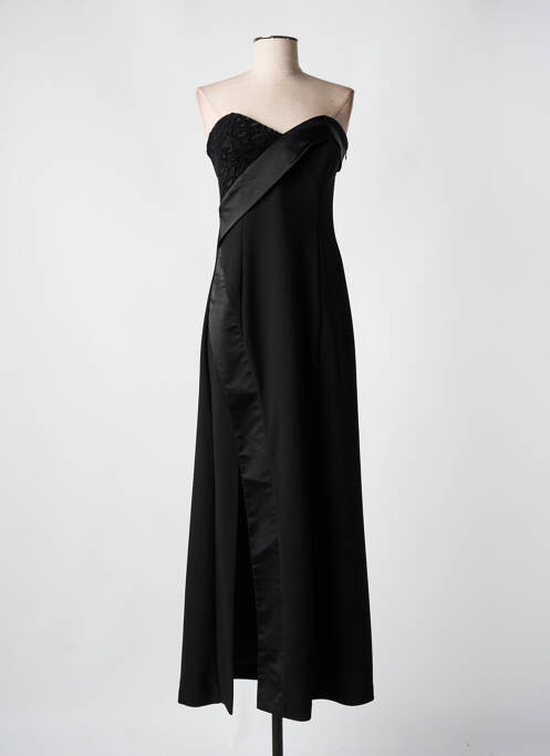 Robe longue noir THE LULÙ pour femme