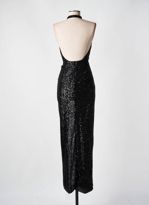 Robe longue noir THE LULÙ pour femme