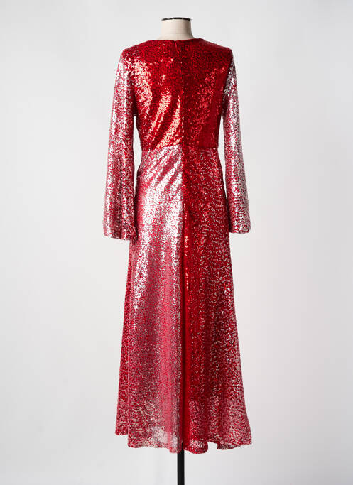 Robe longue rouge LUMINA pour femme
