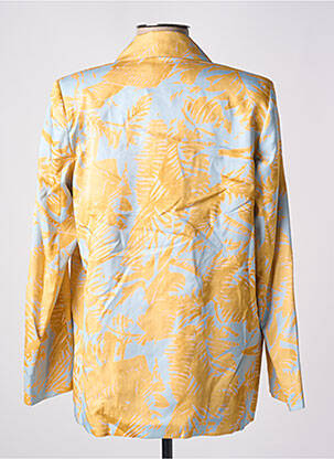 Blazer fausses poches jaune ANGELA DAVIS femme