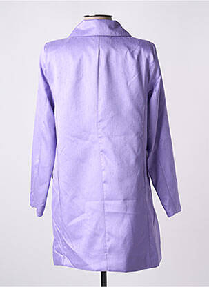 Blazer fausses poches violet LUMINA femme