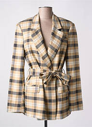 Blazer fausses poches beige ANGELA DAVIS femme