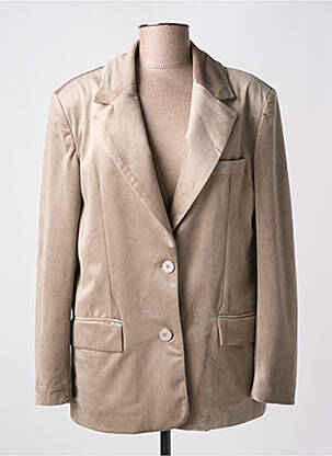 Blazer fausses poches marron ANGELA DAVIS femme