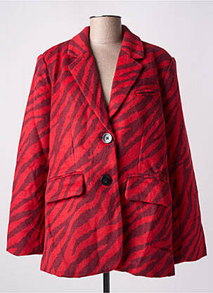 Veste casual epaulette rouge ALTAMIRA femme