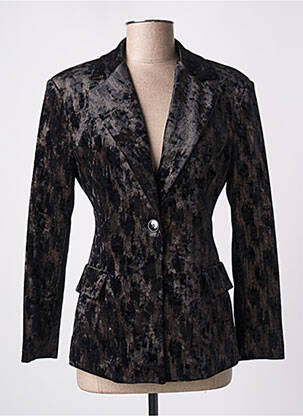 Blazer fausses poches noir ANGELA DAVIS femme