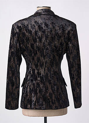 Blazer fausses poches noir ANGELA DAVIS femme