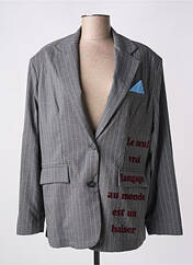 Blazer gris ANGELA DAVIS pour femme seconde vue