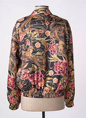 Blouson noir ANGELA DAVIS pour femme seconde vue