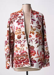 Gilet manches longues marron ANGELA DAVIS pour femme seconde vue