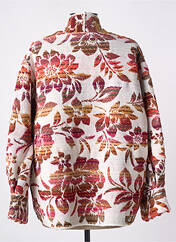Gilet manches longues marron ANGELA DAVIS pour femme seconde vue
