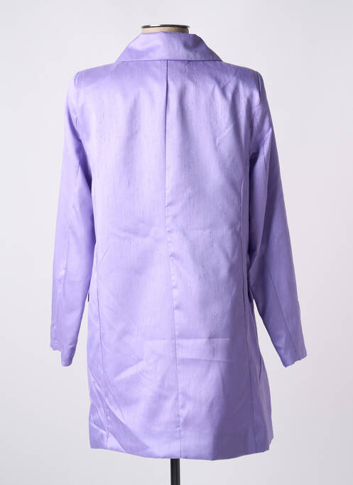 Blazer fausses poches violet LUMINA femme