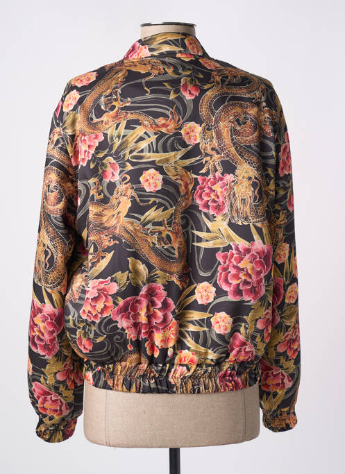 Blouson noir ANGELA DAVIS pour femme