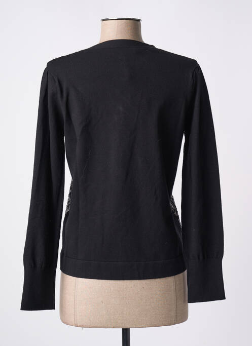 Gilet manches longues noir DIANA GALLESI pour femme