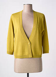 Gilet manches longues manches 3/4 vert DIANA GALLESI femme