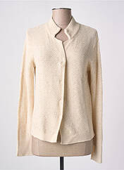 Gilet manches longues beige FRIDA MADÉ pour femme seconde vue