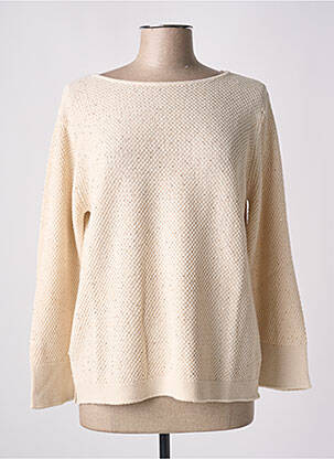 Pull beige FRIDA MADÉ pour femme